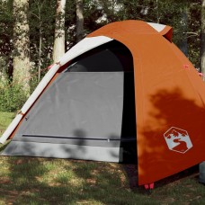 Kempinga telts, 3 personām, oranža, ūdensizturīga