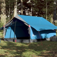 Kempinga telts 2 personām, zila, ūdensnecaurlaidīga