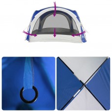 Ballīšu telts, zila, ūdensizturīga
