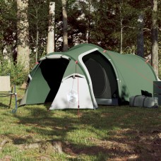 Kempinga telts, tuneļa, 2 personām, zaļa, ūdensnecaurlaidīga