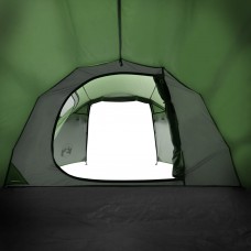 Kempinga telts, tuneļa, 2 personām, zaļa, ūdensnecaurlaidīga