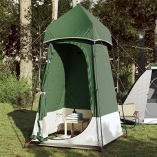Privātuma telts, pelēka, zaļa, 121x121x225 cm, 190t, tafts