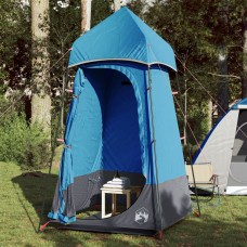 Privātuma telts, zila, 121x121x225 cm, 190t, tafts