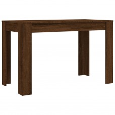 Virtuves galds, brūns, 120x60x76 cm, inženierijas koks