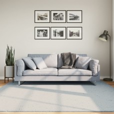 Paklājs huarte, īsa spalva, mīksts, mazgājams, zils, 200x200 cm