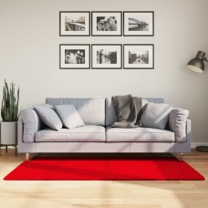 Paklājs huarte, īsa spalva, mīksts, mazgājams sarkans 80x150 cm