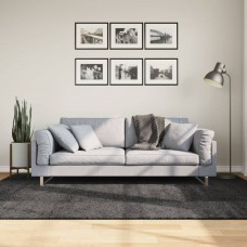Paklājs, 160x230 cm, shaggy, moderns, antracītpelēks