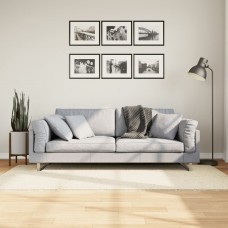 Paklājs pamplona, 120x120 cm, shaggy, moderns, krēmkrāsu