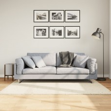 Paklājs, 120x170 cm, shaggy, moderns, krēmkrāsu