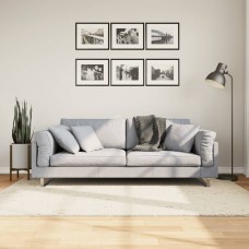 Paklājs, 140x200 cm, shaggy, moderns, krēmkrāsu
