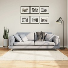 Paklājs pamplona, 160x160 cm, shaggy, moderns, krēmkrāsu