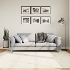 Paklājs pamplona, 200x200 cm, shaggy, moderns, krēmkrāsu