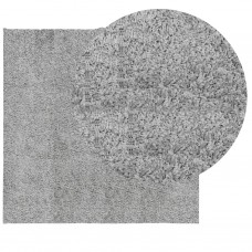 Paklājs pamplona, 120x120 cm, shaggy, moderns, pelēks