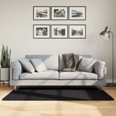 Paklājs, 80x150 cm, shaggy, moderns, melns