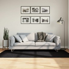 Paklājs pamplona, 100x200 cm, shaggy, moderns, melns