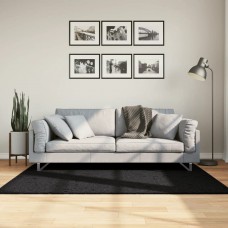 Paklājs, 120x170 cm, shaggy, moderns, melns