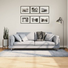 Paklājs, 100x200 cm, shaggy, moderns, zils
