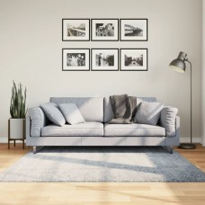 Paklājs, 160x160 cm, shaggy, moderns, zils