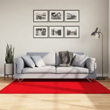 Paklājs oviedo, īsa spalva, sarkans, 120x170 cm