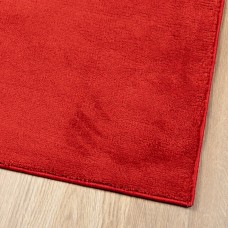 Paklājs oviedo, īsa spalva, sarkans, 160x160 cm