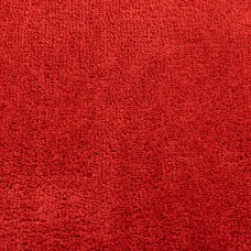 Paklājs oviedo, īsa spalva, sarkans, 160x160 cm