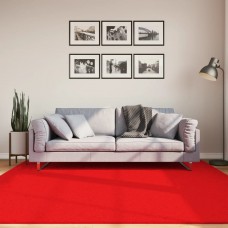 Paklājs oviedo, īsa spalva, sarkans, 200x200 cm