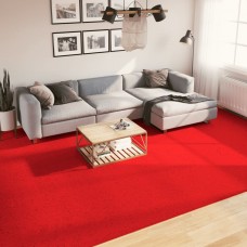 Paklājs oviedo, īsa spalva, sarkans, 300x400 cm