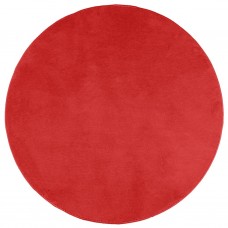 Paklājs oviedo, īsa spalva, sarkans, ø 240 cm