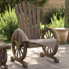 Dārza adirondack stila krēsli, 4 gab., egles masīvkoks