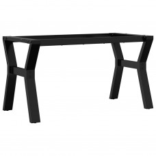 Kafijas galdiņa kājas, 80x40x43 cm, y-forma, čuguns