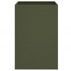 Puķu kaste, olīvzaļa, 52x48x75 cm, auksti velmēts tērauds