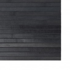 Paklājs, taisnstūra forma, pelēks, 70x400 cm, bambuss