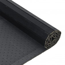 Paklājs, taisnstūra forma, melns, 70x500 cm, bambuss