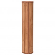 Paklājs, taisnstūra forma, dabīga krāsa, 80x100 cm, bambuss