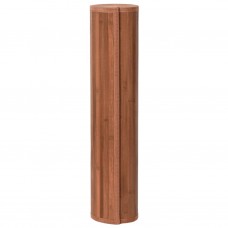 Paklājs, taisnstūra forma, brūns, 80x100 cm, bambuss