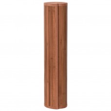 Paklājs, taisnstūra forma, brūns, 80x400 cm, bambuss