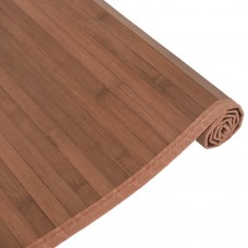 Paklājs, taisnstūra forma, brūns, 80x500 cm, bambuss