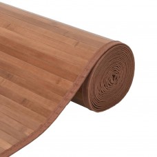 Paklājs, taisnstūra forma, dabīga krāsa, 100x300 cm, bambuss