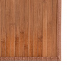 Paklājs, taisnstūra forma, dabīga krāsa, 100x300 cm, bambuss