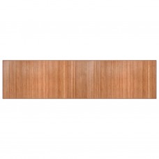 Paklājs, taisnstūra forma, dabīga krāsa, 100x400 cm, bambuss