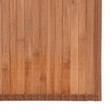 Paklājs, taisnstūra forma, dabīga krāsa, 100x400 cm, bambuss
