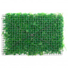  mākslīgo papardes lapu žogs , 6 gab., zaļš, 50x50 cm
