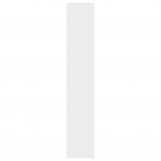 Apavu skapītis ar 4 atvilktnēm, balts, 60x34x187,5 cm