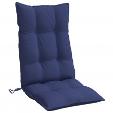 Dārza krēslu matrači, 2 gab., tumši zils oksforda audums