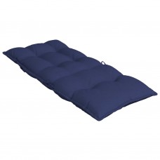 Dārza krēslu matrači, 4 gab., tumši zils oksforda audums