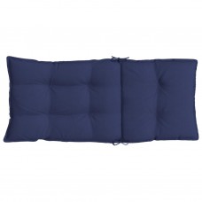 Dārza krēslu matrači, 6 gab., tumši zils oksforda audums