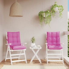 Dārza krēslu spilveni, 2 gab., oksforda audum, rozā