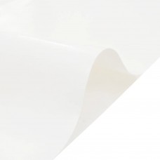 Brezenta pārklājs, balts, 1,5x20 m, 650 g/m²