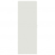 Kumode, balta, 34,5x39x107 cm, tērauds