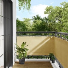 Balkona aizslietnis, smilšu, 75x500 cm, 100% poliestera audums
